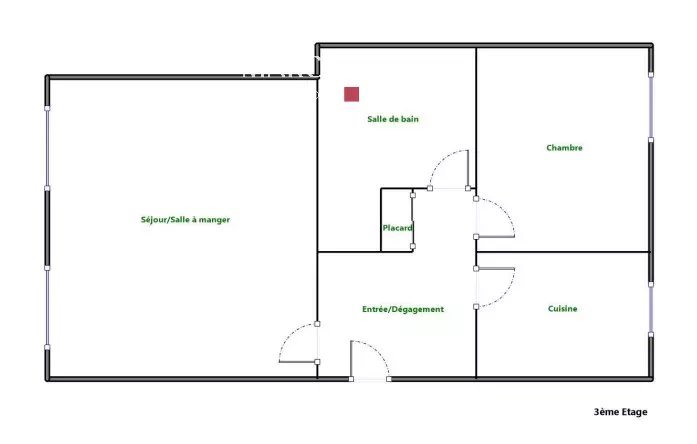 Image No.13-Appartement de 1 chambre à vendre à Paris