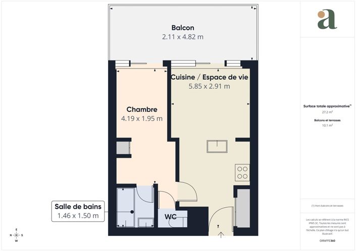 Image No.11-1 Bed Apartment for sale