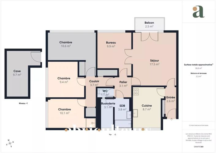 Image No.8-Appartement de 3 chambres à vendre à Cognac