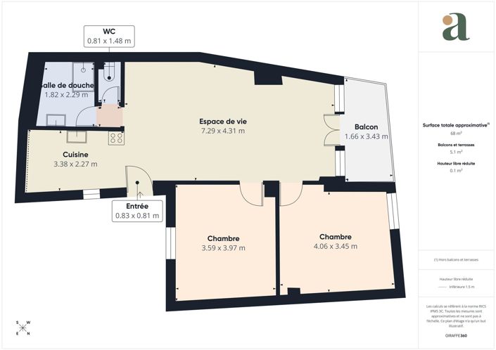 Image No.7-2 Bed Apartment for sale