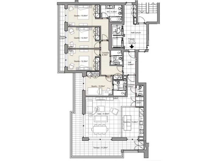 Image No.37-4 Bed Apartment for sale