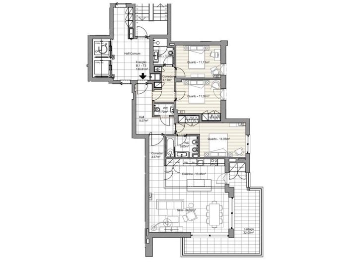 Image No.27-3 Bed Apartment for sale