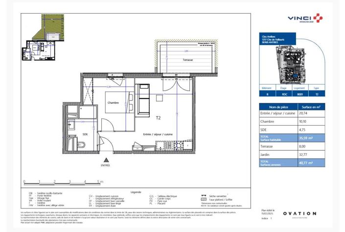 Image No.3-Appartement de 1 chambre à vendre à Antibes