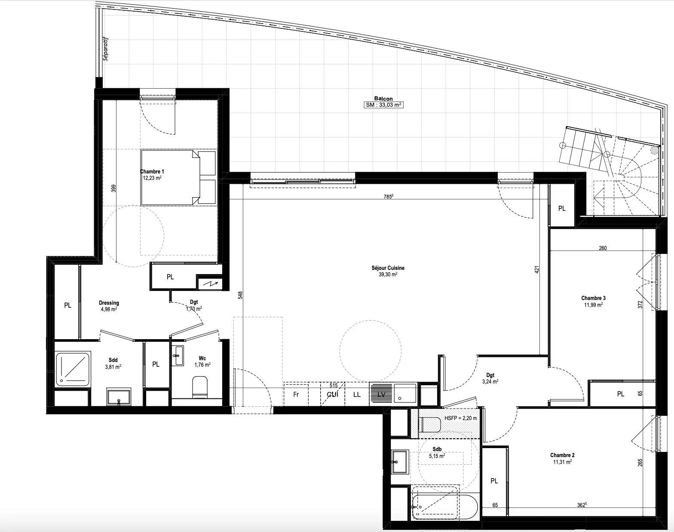 Image No.2-3 Bed Apartment for sale