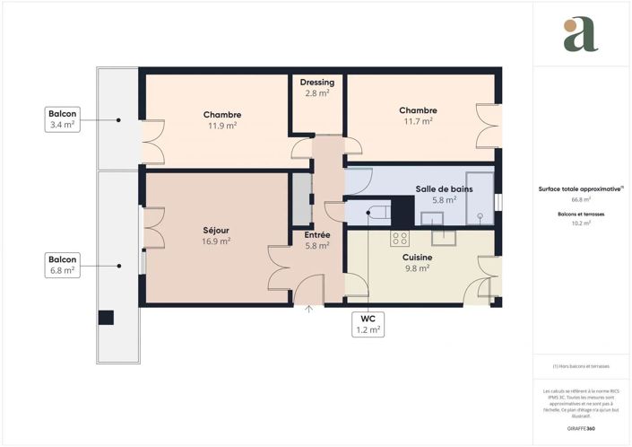 Image No.10-2 Bed Apartment for sale