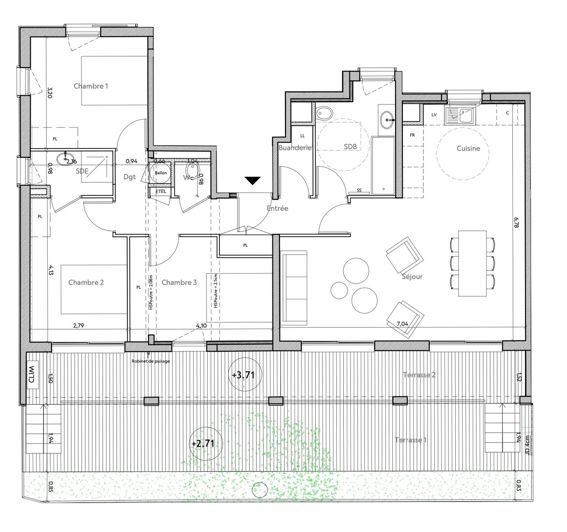 Image No.5-3 Bed Apartment for sale