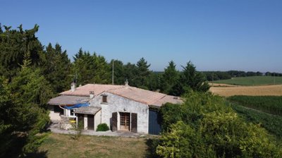 1 - Montaigu-de-Quercy, Maison