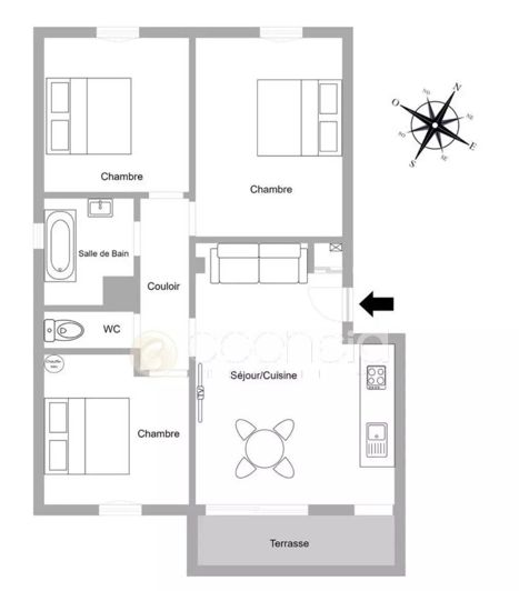 Image No.7-3 Bed Apartment for sale