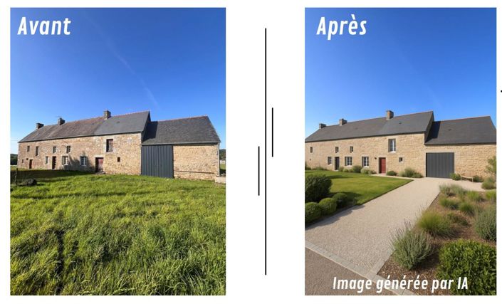 Image No.2-Maison de 2 chambres à vendre à Fougères