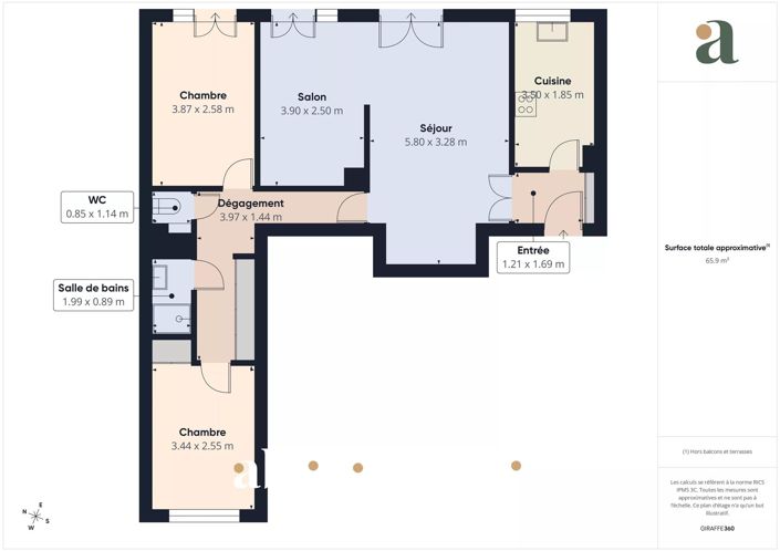 Image No.10-Appartement de 2 chambres à vendre à Paris