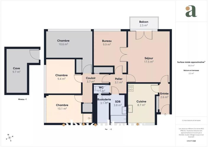 Image No.8-Appartement de 3 chambres à vendre à Cognac