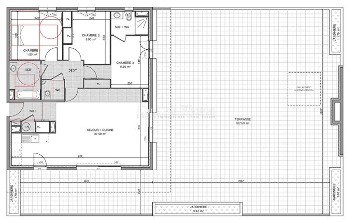 Image No.2-Appartement de 3 chambres à vendre à Saint-Raphael