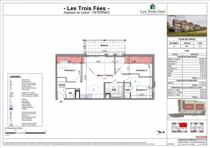 Image No.4-Appartement de 3 chambres à vendre à Féternes