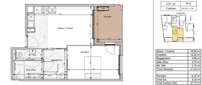 Image No.2-Appartement de 1 chambre à vendre à Juan-les-Pins