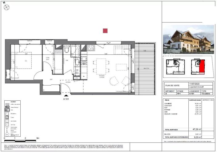 Image No.5-Appartement de 1 chambre à vendre à Haute-Savoie
