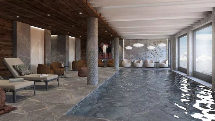 Image No.5-Propriété de 1 chambre à vendre à Courchevel