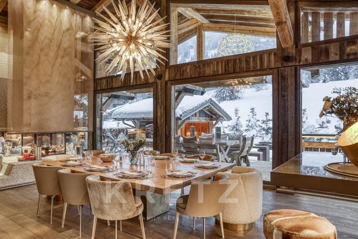 Image No.2-Propriété de 10 chambres à vendre à Megève