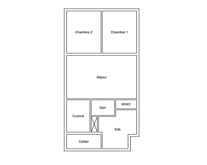 Image No.3-Maison de 2 chambres à vendre à Vallauris