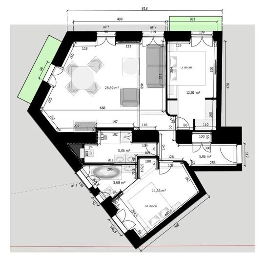 Image No.17-Appartement de 1 chambre à vendre à Nice