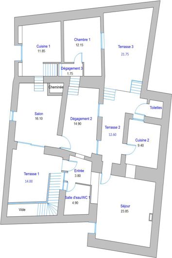 Image No.22-Maison de 3 chambres à vendre à Saint-Quentin-la-Poterie