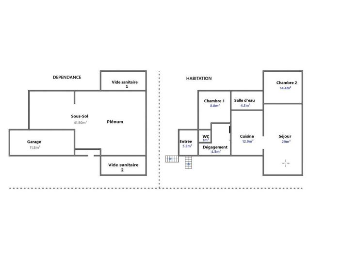 Image No.21-Maison de 2 chambres à vendre à Montpon-Menesterol