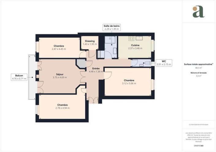 Image No.14-3 Bed Apartment for sale