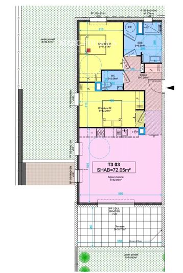 Image No.4-Appartement de 2 chambres à vendre à Saint-Raphael