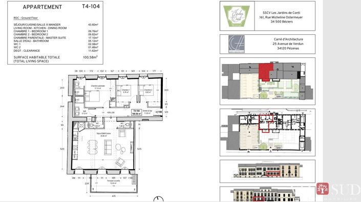 Image No.6-Appartement de 3 chambres à vendre à Pézenas