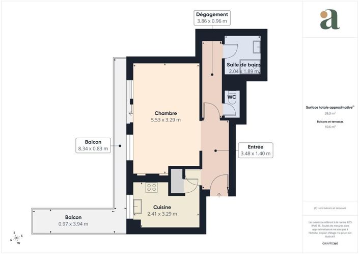 Image No.9-Appartement de 1 chambre à vendre à Paris