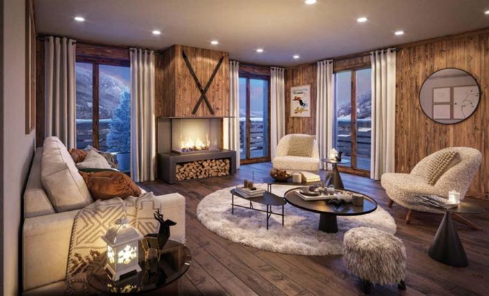 Image No.2-Appartement de 3 chambres à vendre à Megève