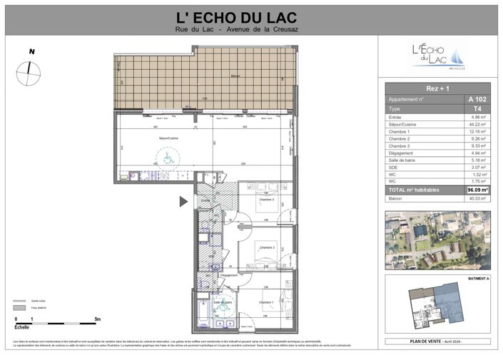 Image No.3-Propriété de 3 chambres à vendre à Neuvecelle