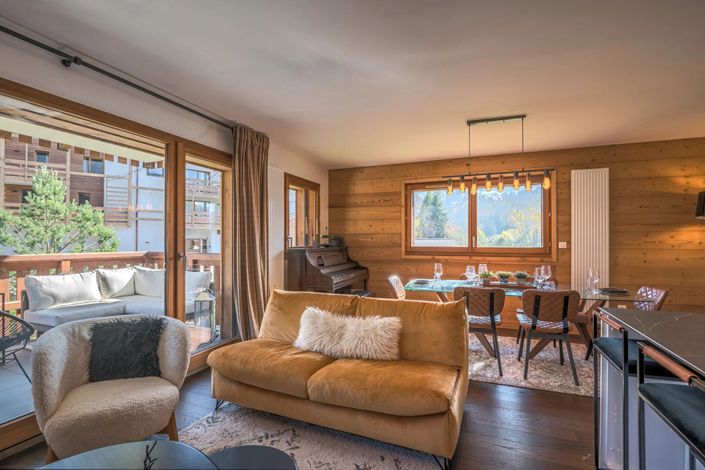 Image No.2-Appartement de 2 chambres à vendre à Megève