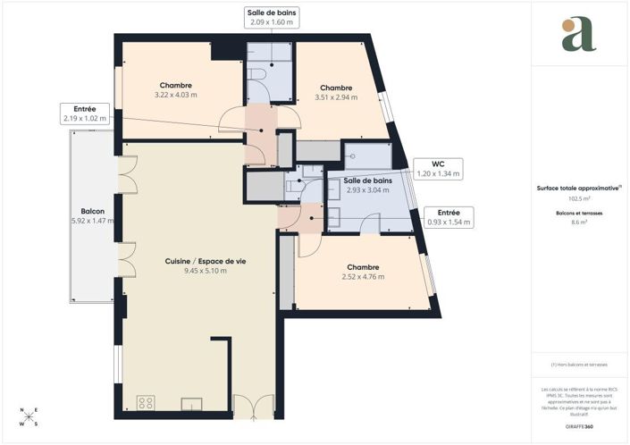 Image No.21-Appartement de 3 chambres à vendre à Paris