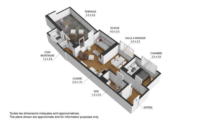 Image No.17-1 Bed Apartment for sale
