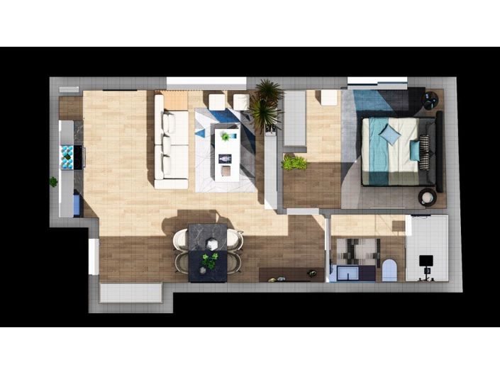 Image No.12-1 Bed Apartment for sale