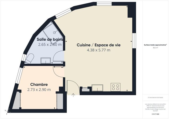 Image No.10-1 Bed Apartment for sale