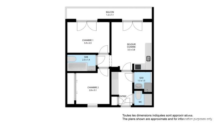 Image No.11-2 Bed Apartment for sale