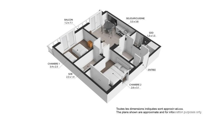 Image No.12-2 Bed Apartment for sale
