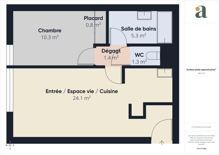 Image No.13-Appartement de 1 chambre à vendre à Survilliers