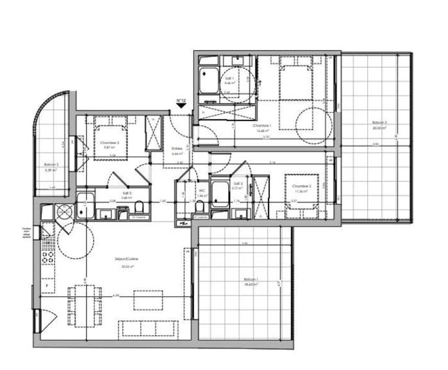 Image No.2-3 Bed Apartment for sale