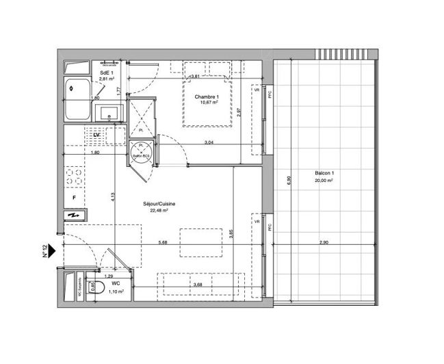 Image No.4-1 Bed Apartment for sale