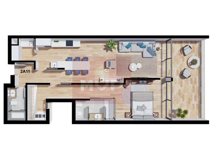 Image No.21-1 Bed Apartment for sale