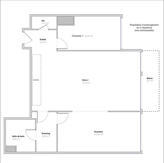 Image No.16-Appartement de 1 chambre à vendre à Paris