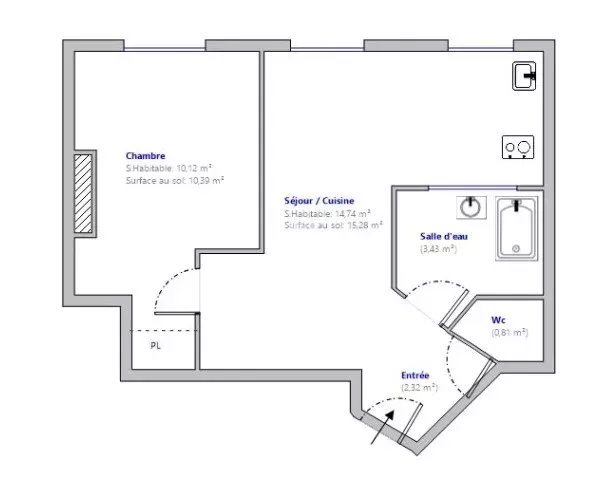 Image No.11-Appartement de 1 chambre à vendre à Cannes