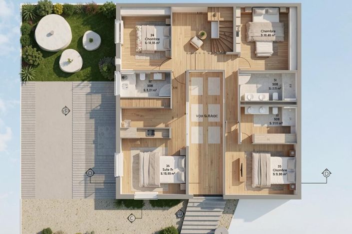 Image No.4-Maison de 5 chambres à vendre à Bordeaux