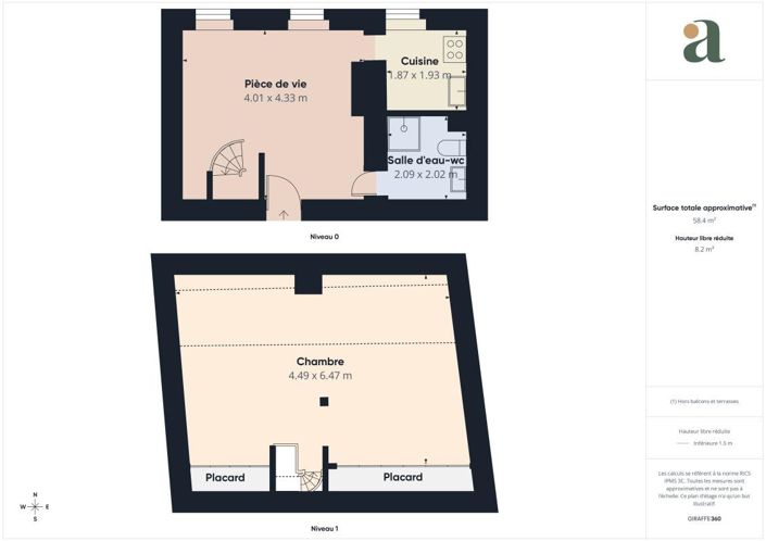 Image No.12-Appartement de 1 chambre à vendre à Bordeaux