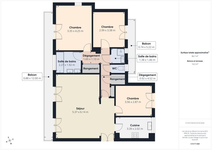 Image No.22-3 Bed Apartment for sale