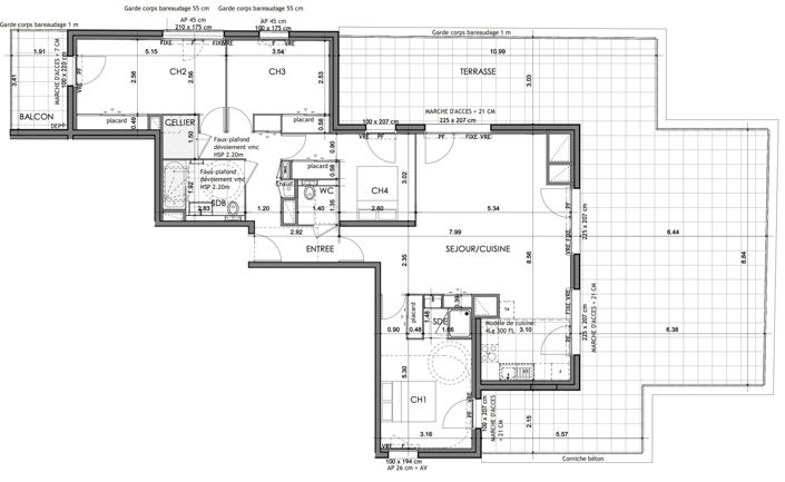 Image No.10-Appartement de 4 chambres à vendre à Rennes