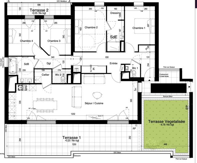 Image No.6-4 Bed Apartment for sale