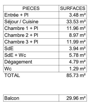 Image No.6-3 Bed Apartment for sale